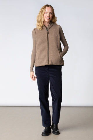 REDGREEN WOMAN Leslie Fleece 025 Dark Sand