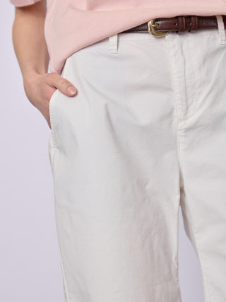 REDGREEN WOMAN Liza Pants and Shorts 421 Ecru Melange