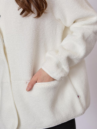 REDGREEN WOMAN Sallie Fleece 021 Ecru