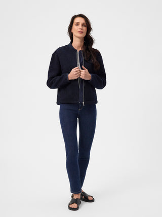 REDGREEN WOMAN Sonia Jacket Fleece 068 Navy