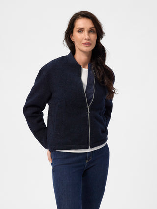 REDGREEN WOMAN Sonia Jacket Fleece 068 Navy