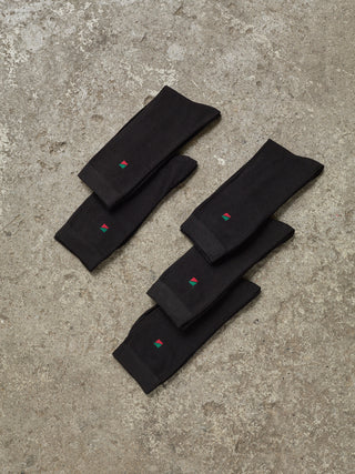 REDGREEN Theodor 5-pack Socks 0191 Black
