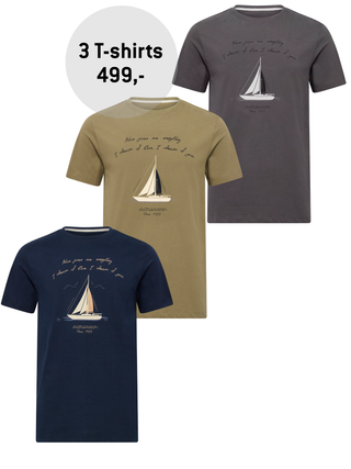 3-pak Cruz T-shirt