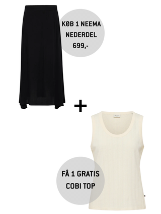 Køb 1 Neema nederdel og få 1 Cobi top GRATIS (værdi: 299,-)
