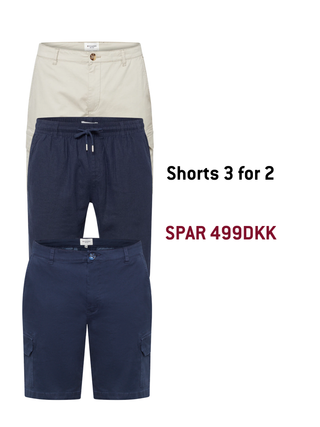 Shorts 3 for 2 (Spar 499DKK)